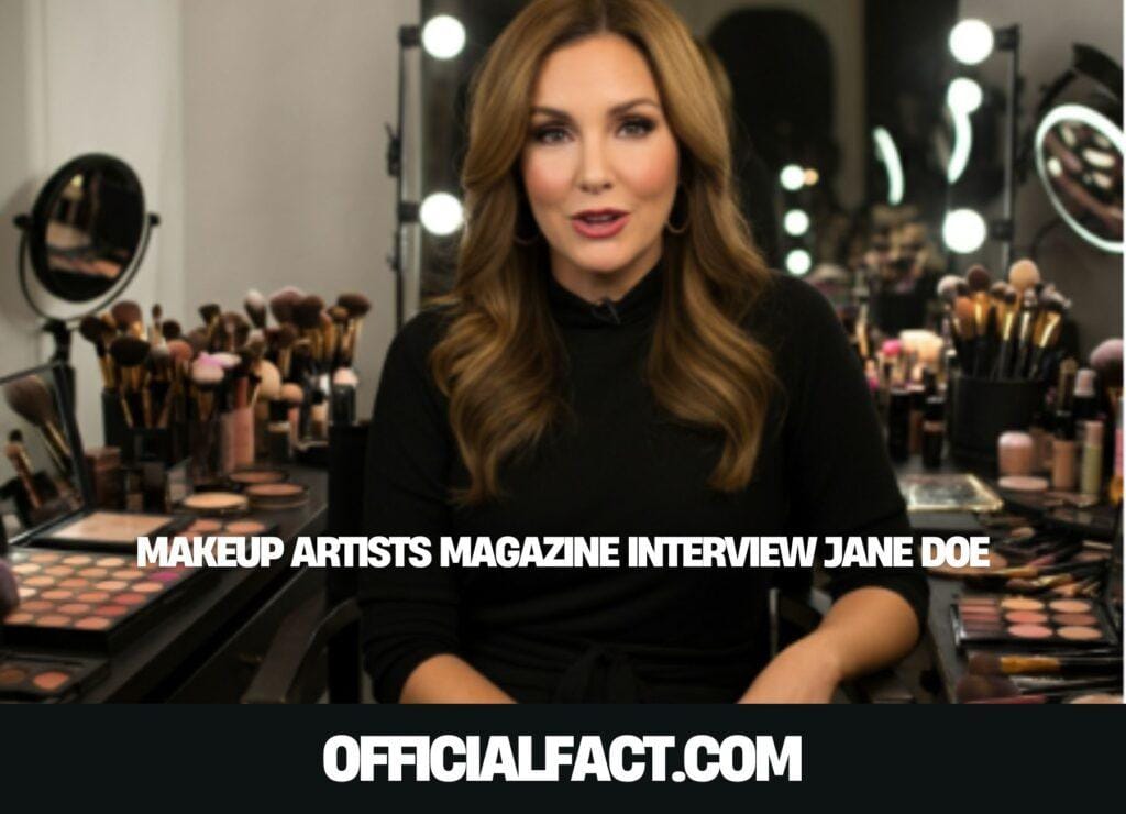 Makeup Artists Magazine Interview Jane Doe